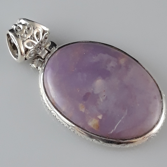 Phosphosiderite Sterling Silver Pendant - Picture 7 of 11